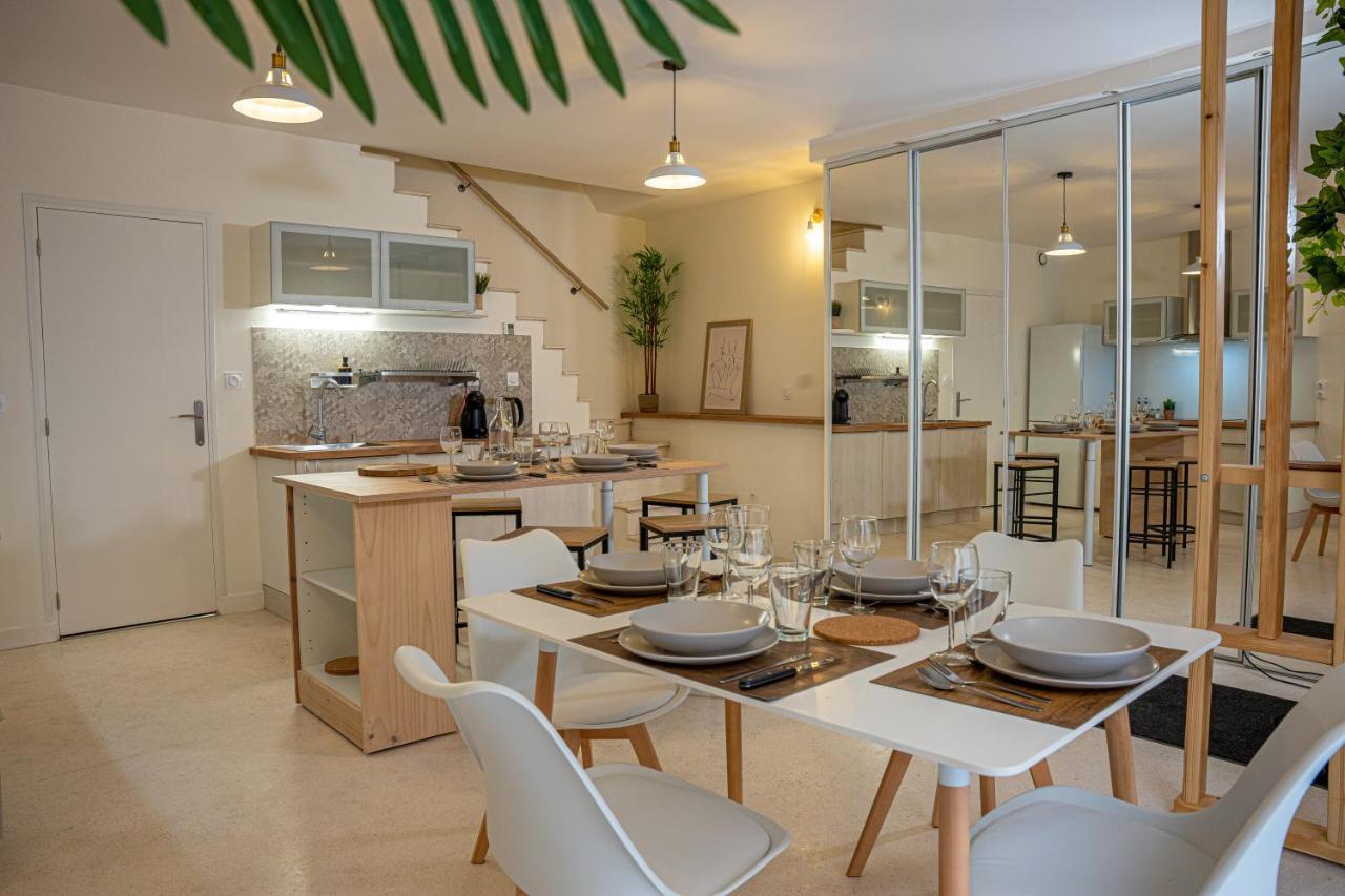 Superbe Maison De Ville - Chambre Privee - Quartier Villebourbon - 5 Min A Pied Gare Et Hypercentre Montauban Exterior foto